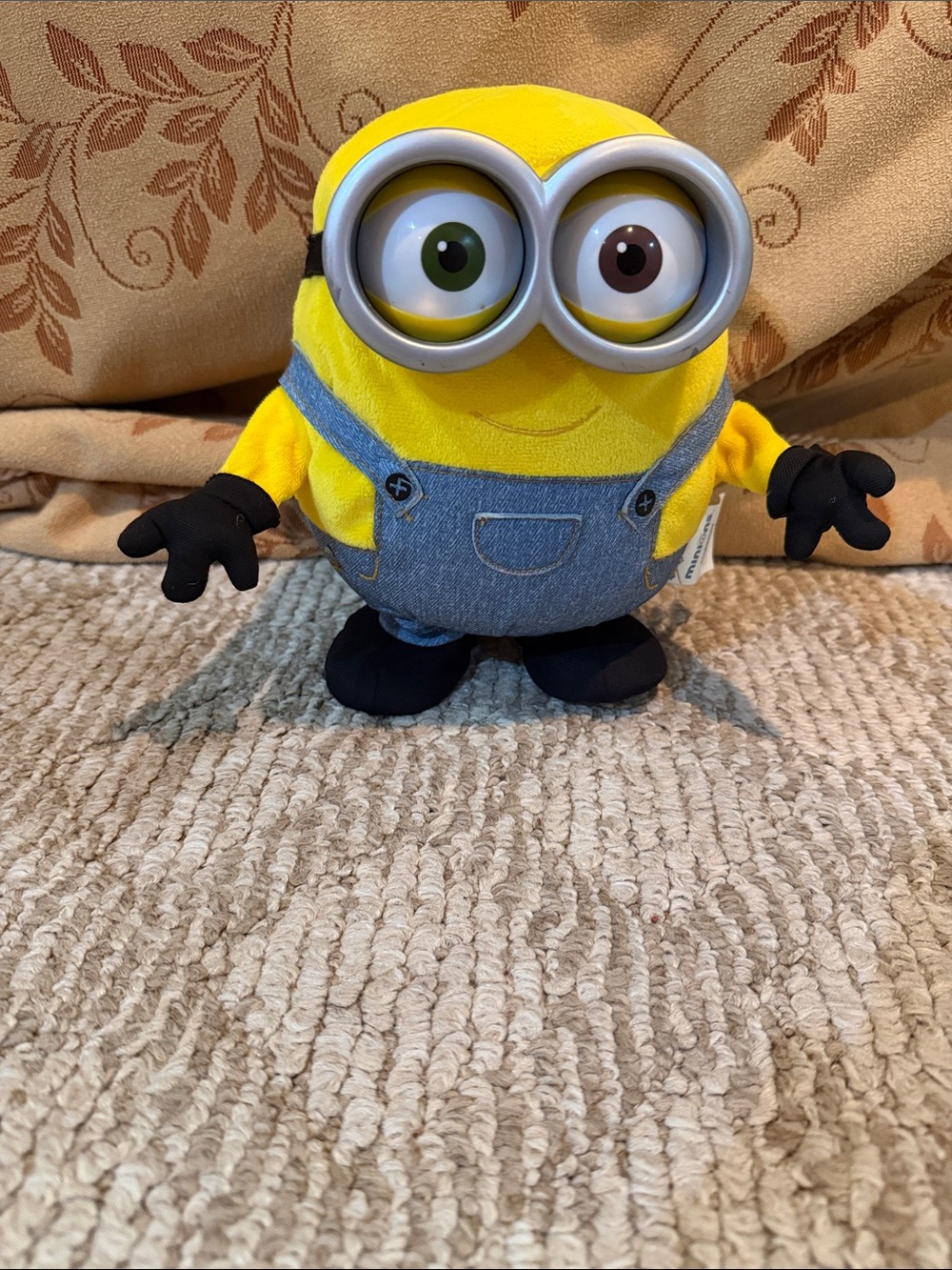 Minion Plush Toy - Yellow and Blue Decorative Accent